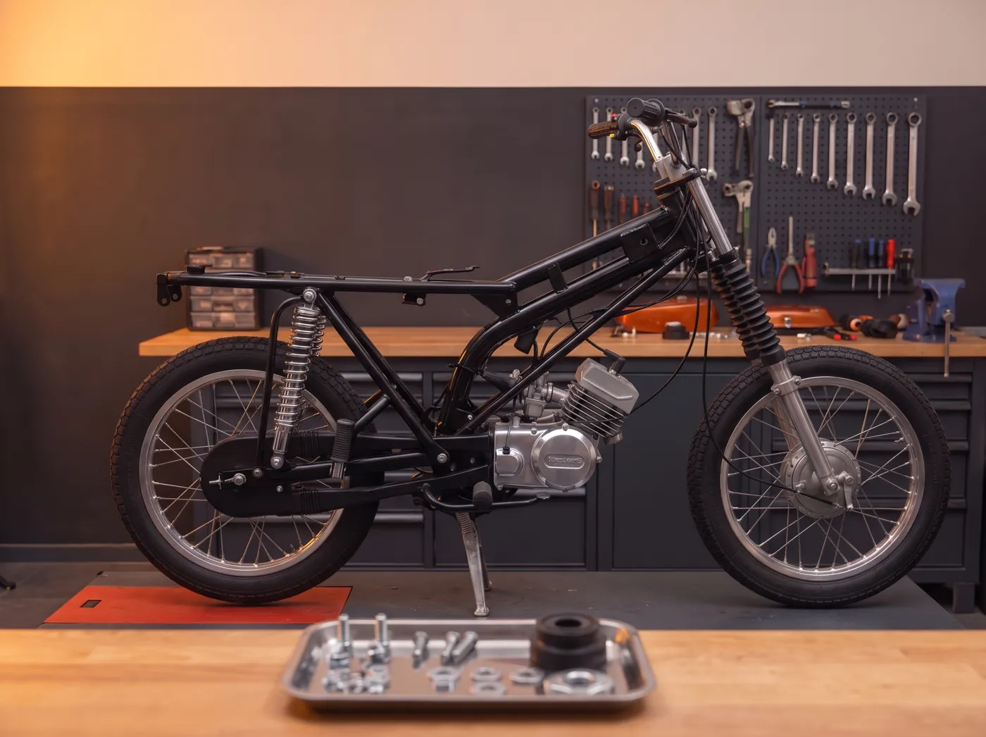Simson S51 aufbauen: Neuaufbau Schritt für Schritt mit Aufbauplan