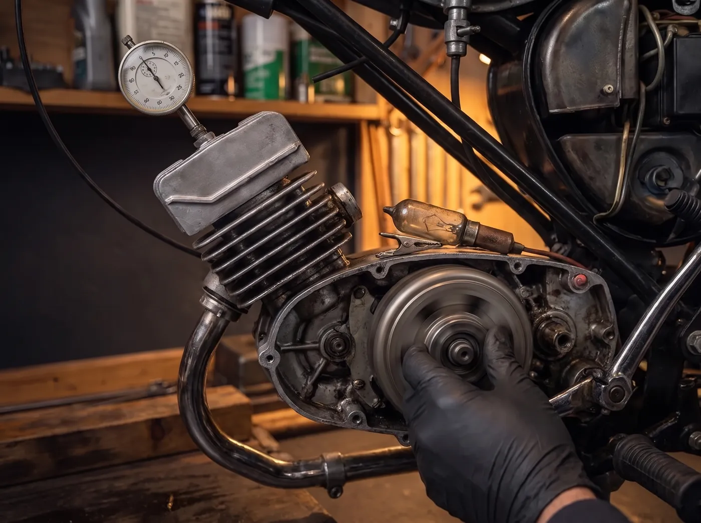Simson Zündung einstellen: Zündzeitpunkt bei Unterbrecher und VAPE